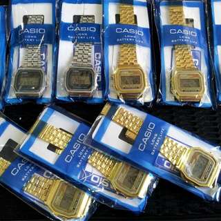 Casio Watch - Vintage Gold & Silver 