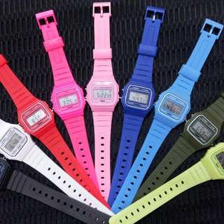 Casio Watch (Colours) - Model F-91W