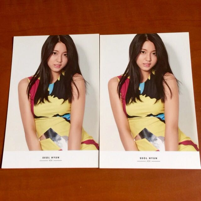 AOA Short Hair Seolhyun Official Photocard (Category: K-Wave Merchandise) located in Singapore. Submitted by ___ang___ (Listing ID 31995302, Image 3). Description: 100% official photocard Condition 10/10 Quantity : 1 Price: $25 each Price negotiable. CTB if interested. .