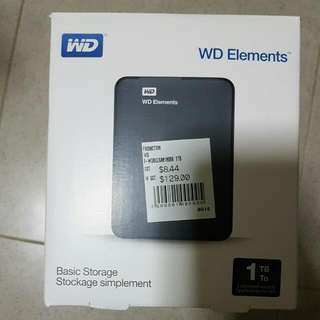 WD Elements External Hard Disk