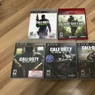 Call Of Duty Play Station 3