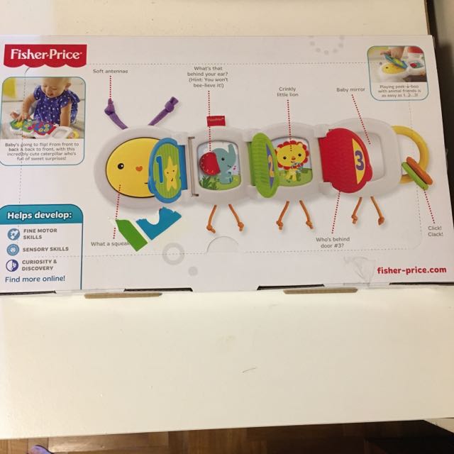 Brand New Fisher Price Flip & Surprise Caterpillar (Category: Infant Playtime) located in Singapore. Submitted by angelica_ong (Listing ID 131498006, Image 3). Description: .