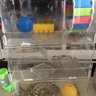 HAMSTER AND RODENT CAGE