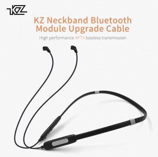 KZ Neckband Bluetooth Module Upgrade Cable High Performance Apt-X Lossless Transmission Wireless Wire for KZ AS10/BA10/AS06/ZST (Category: Headphones & Headsets) located in Singapore. Submitted by kate2308 (Listing ID 206603025, Image 1). Description: Type: Earphones Brand: KZ Special Features: Noise Cancelling, Volume Limiting, Wired, Wireless, For Sports And Fitness, For Work, For Home Entertainment.