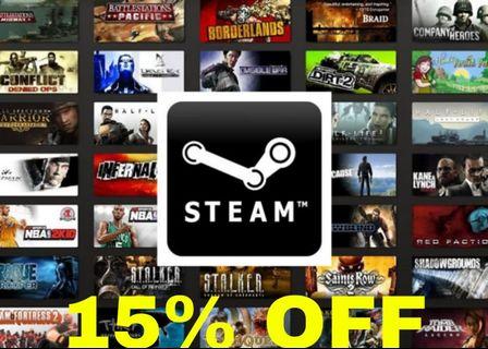Selling All STEAM Games @ 85%