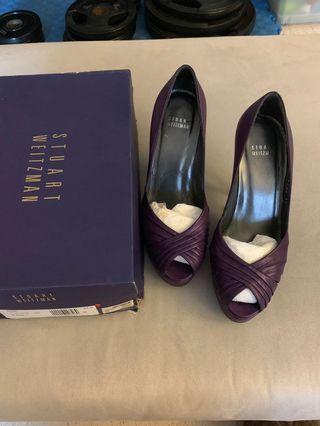Stuart Weitzman Violet Pearl Llama