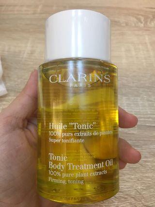 New sealed Clarins Tonic Body Treatment Oil 100ml