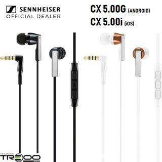 [Discontinued] Sennheiser CX 5.00 In-Ear Earphone with Microphone for Android and iOS