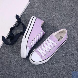 Light Purple Canvas Shoes
