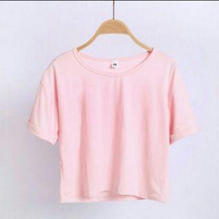 Pink Crop Top