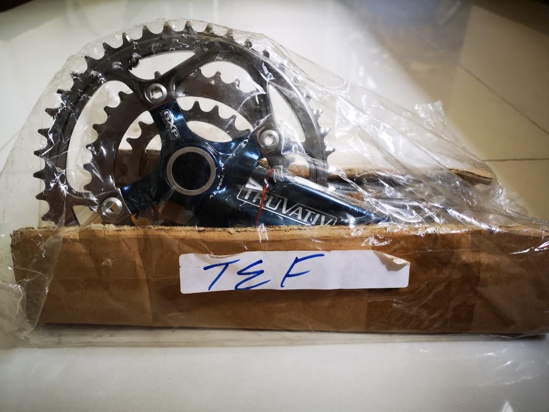 Truvativ GXP crank NOS (Category: Bicycles) located in Singapore. Submitted by jemwong (Listing ID 266543254, Image 1). Description: Selling at truvativ GXP cranks set NOS Brand new in plastics (BNIP) Length - 175mm Come with isis BB Viewing/Collection at blk111 Jalan Bukit Merah To reserved, a minimum deposit of 20% of actual price to be paid • Low ballers can try your luck elsewhere. Cheers JW Manitou kooka Ringle Paul Component motolite Grafto