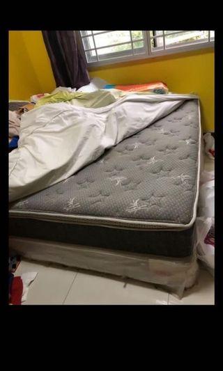 King size bed king koil spring mattress SALE CHEAP 