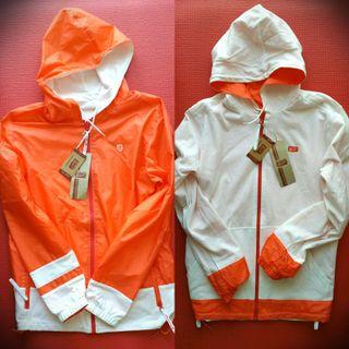 NEW ONITSUKA TIGER REVERSIBLE 2-in-1 Hoodie Shell Jacket