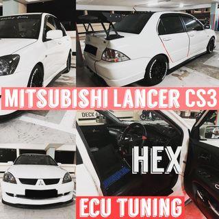 Mitsubishi Lancer GLX CS3 ECU Reflash / Remap / Tune