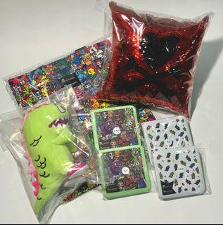 Changi Airport Tokidoki Kaiju complete set