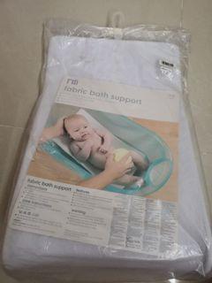 Infant frabic bath support
