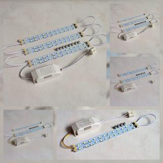💲Sale‼️LED 20cm / 30cm LED Light Strip LED Strip Light LED Ceiling Light LED Lamp c/w LED Driver Magnets