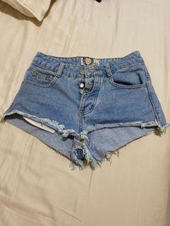 BooHoo Denim Shorts