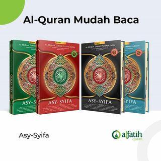 alquran ASY-SYIFA AL-QURAN TAJWID PERKATA LATIN - SAIZ A4 dan A5 bacaan rumi