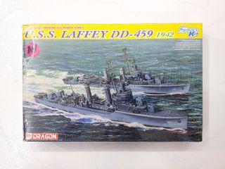 1/700 #7086 Dragon 2-in-1 smart kit c/w USS Laffey DD-459 & USS Woodworth DD-460, 1942 c/w photoetch parts *MISB* (Plastic Scale Sea Warfare 2nd World War Ship Model)