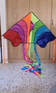 Rainbow colour kite