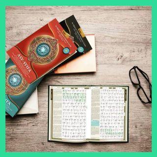 2026 Quran Asy-Syifa (with Malay Translation & Transliteration) A5 Size A4 Size JUMBO Size (Same as Quran An Nur Quran Al Hadi) With Bahasa Rumj Romanais