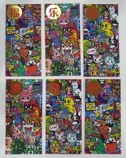 Changi Airport Tokidoki Kaiju Ang Pows FREE MAIL