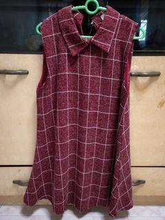 Red dress free size