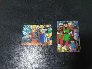 Dragonball special trading Prism card stickers