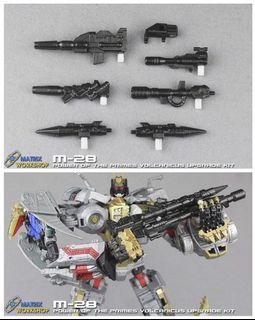 Matrix Workshop - M-28 M28 Upgrade Kit for Power of the Primes (POTP) Volcanicus (Brand New) (Please note Volcanicus is NOT included)