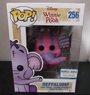 Funko POP! Winnie the Pooh: Striped Heffalump #256 Barnes & Noble sticker 