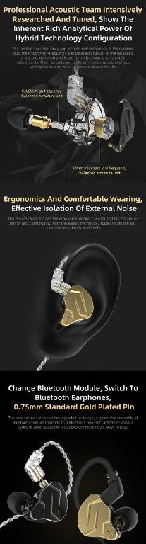 [🎶SG] KZ ZSN PRO X, IEM Earphones, 1BA 1DD With MIC (Category: Earphones) located in Singapore. Submitted by sam_audio (Listing ID 1037471358, Image 4). Description: AUTHORIZED KZ DEALER (>‿◠)✌ SAM AUDIO 🎵 AUTHORIZED KZ DEALER - 1 Year Local Warranty & Aftersales Support 📦 Receive in 3 Days - Ninjavan Delivery ($5) - Free Ninjavan Delivery for purchases above $50 - Or top up $30 for Express Delivery (End of day) 💲 Best Price Guaranteed - We w