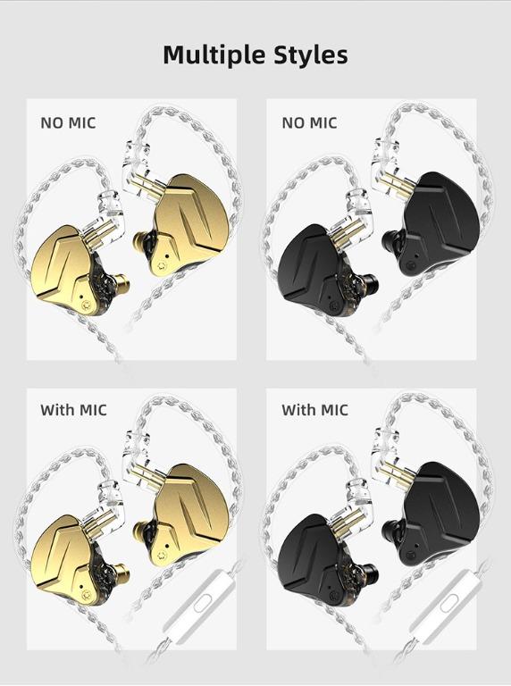 [🎶SG] KZ ZSN PRO X, IEM Earphones, 1BA 1DD With MIC (Category: Earphones) located in Singapore. Submitted by sam_audio (Listing ID 1037471358, Image 6). Description: AUTHORIZED KZ DEALER (>‿◠)✌ SAM AUDIO 🎵 AUTHORIZED KZ DEALER - 1 Year Local Warranty & Aftersales Support 📦 Receive in 3 Days - Ninjavan Delivery ($5) - Free Ninjavan Delivery for purchases above $50 - Or top up $30 for Express Delivery (End of day) 💲 Best Price Guaranteed - We w