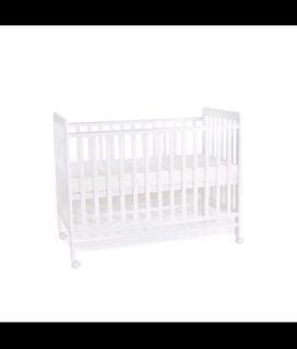 Jarons baby cot white
