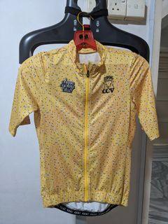 Cheese Cycling Club CCV Flower Jersey - Yellow (S)