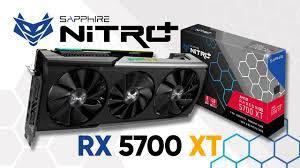 Sapphire 5700XT nitro+