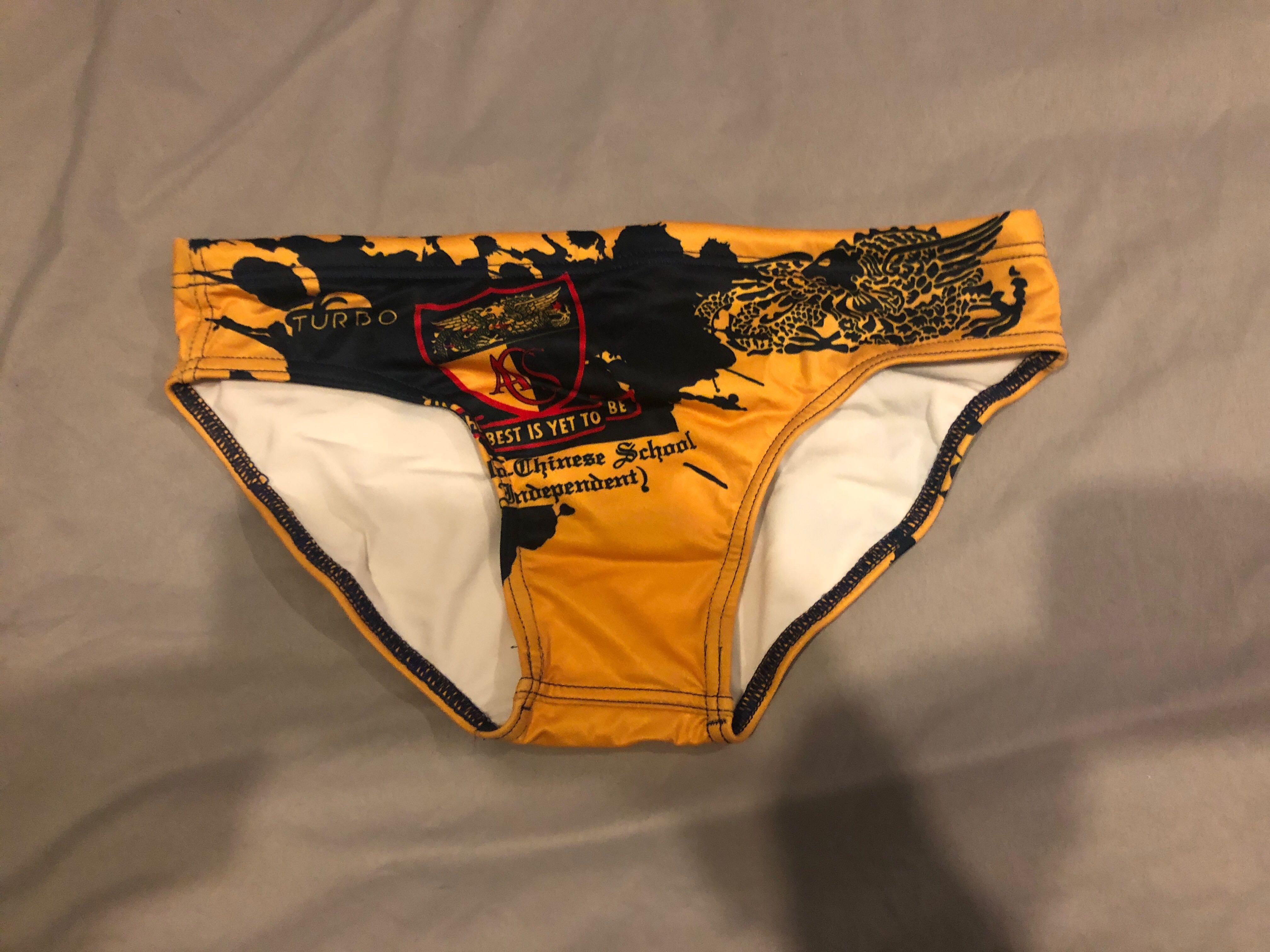 ACS waterpolo trunk + headgear (Category: Activewear) located in Singapore. Submitted by sojohanng (Listing ID 1131972848, Image 3). Description: .