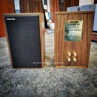 STIRLING LS3/5A UK - BBC MONITOR LOUDSPEAKER LS35A STIRLING V2 STIRLING V3