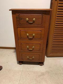 Teak 4 door Cupboard