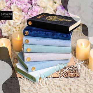 Al-Quran Premium Velvet Cover + Al-Quran Size A5 (Without Tagging)