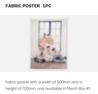 bts fabric poster