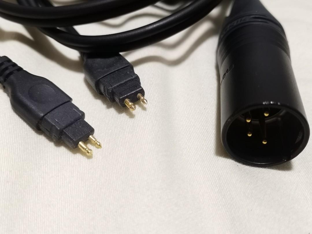 Original hd650 3m cable DIY to 4pin xlr, for HD600, HD6XX, HD650, HD660S, HD660S2 (Category: Portable Audio Accessories) located in Singapore. Submitted by mrquestions1982 (Listing ID 1076420692, Image 2). Description: DIY original 3m hd560 cable to 4pin xlr(Neutrik) last week for testing is xlr better than 6.3mm for my setup. Of cause 4pin xlr better. Can reterminate to other lenght upon full deposit. Sell to get better xlr cable. Suitable for H
