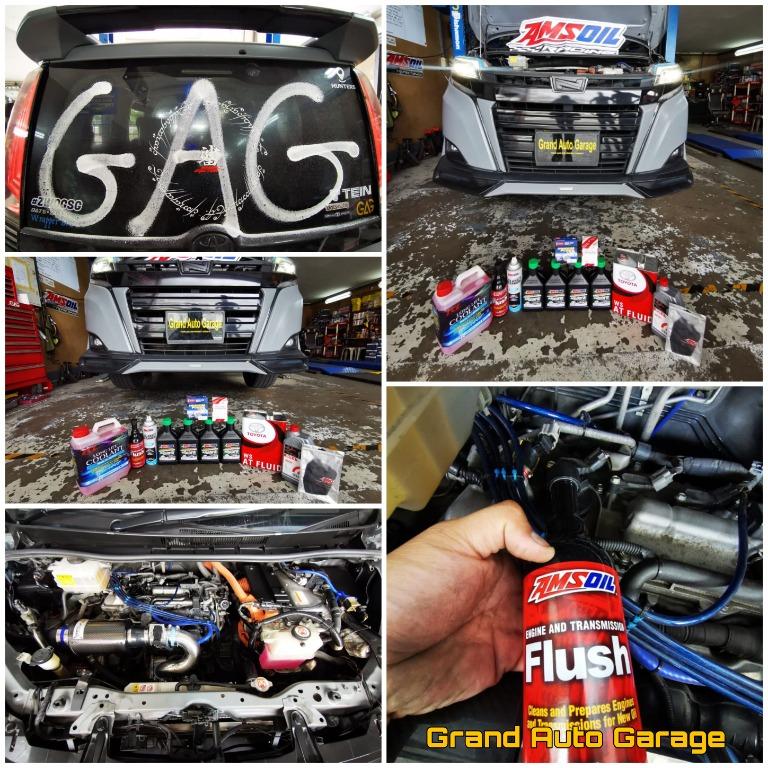 Major servicing package (Category: General Servicing) located in Singapore. Submitted by grandautogarage (Listing ID 1097838297, Image 6). Description: 🚙Fabulous Servicing Package🚙 ☑️ Free Glass Cleaning using Amsoil Glass Cleaner ☑️ Free Engine bay Clean ☑️ Free Amsoil Gasoline Additive ✅ Amsoil DOMINATOR® Octane Boost 12oz (354ml): $23 ✅ Amsoil Power Foam Throttle body Decarbonize Clean: $30 ✅ Headlamp restoration: $30 nett 🔧🔧🔧🔧🔧🔧🔧🔧🔧
