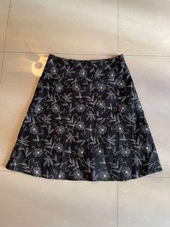 floral vintage skirt