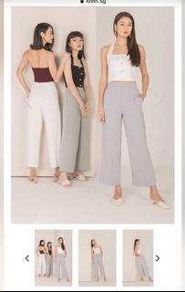 LOVET Sydney Buckle Strap Pants