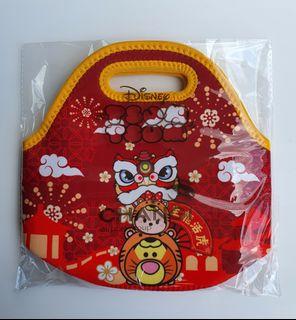 Changi Airport Disney Tsum Tsum CNY Orange Carrier Bag