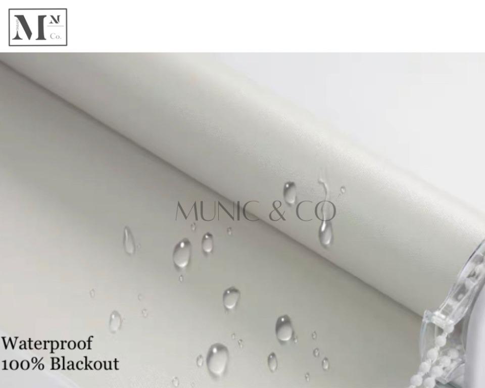 Made-To-Measure Roller Blinds 100% Blackout. Waterproof 100% Blackout Vinyl Blinds. 100% Blackout Nylon Roller Blinds. (Category: Curtains & Blinds) located in Singapore. Submitted by munic_mall (Listing ID 1137419296, Image 2). Description: https://www.municmall.com/collections/window-blinds Made-To-Measure at Off-Shelf Price! Our blackout roller blinds come in non-waterproof Nylon series, waterproof polyester fibre series and waterproof vinyl s