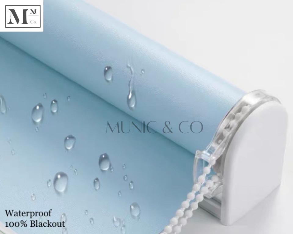 Made-To-Measure Roller Blinds 100% Blackout. Waterproof 100% Blackout Vinyl Blinds. 100% Blackout Nylon Roller Blinds. (Category: Curtains & Blinds) located in Singapore. Submitted by munic_mall (Listing ID 1137419296, Image 9). Description: https://www.municmall.com/collections/window-blinds Made-To-Measure at Off-Shelf Price! Our blackout roller blinds come in non-waterproof Nylon series, waterproof polyester fibre series and waterproof vinyl s