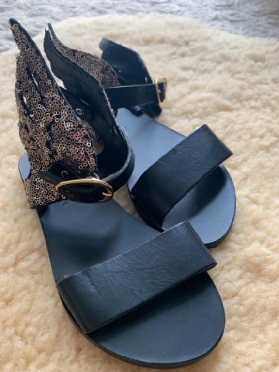 Ancient Greek Sandals (Category: Babies & Kids Fashion) located in Singapore. Submitted by jeeyang (Listing ID 1139053106, Image 4). Description: Brand new Girls’ Ancient Greek Sandals size 28. Unworn, no box, no tag. Bought years ago but forgot all about it , too small for daughter now. .