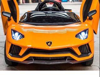Lamborghini Kids Electric Car with Remote Control Kid Ride Kid Drive on Car Pedal Control Kid Car MMZ0291